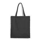 Torba bawełniana grafitowa 140g 38x42cm z długimi uszami