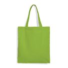 Torba bawełniana limonkowa 140g 38x42cm z długimi uszami