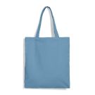Torba bawełniana stalowoniebieska 140g 38x42cm z długimi uszami