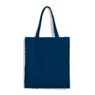Torba bawełniana granatowa 140g 38x42cm z długimi uszami
