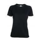 T-shirt Sprintgirl czarny XS
