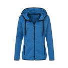 polar STEDMAN Active Knit Fleece rozpinany z kapturem damski GRM S