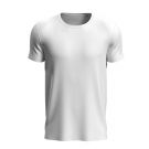 T-shirt STEDMAN Active 100% poliester WHI S