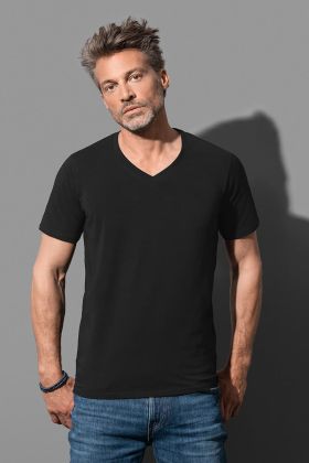 T-shirt STEDMAN Stars Dean V-neck dekolt