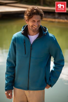 męski softshell z odpinanym kapturem ZAGREB