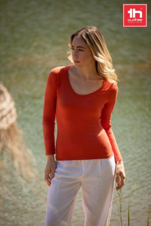 damska koszulka z długim rękawem BUCHAREST WOMEN