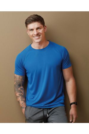 T-shirt STEDMAN Active 100% poliester 140g raglan