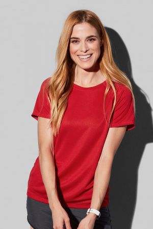 T-shirt STEDMAN Active 100% poliester 140g damski raglan