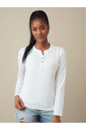 T-shirt STEDMAN SHARON HENLEY LONG SLEEVE