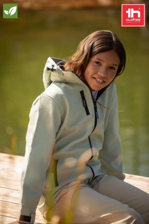 dziecięcy softshell z odpinanym kapturem ZAGREB KIDS