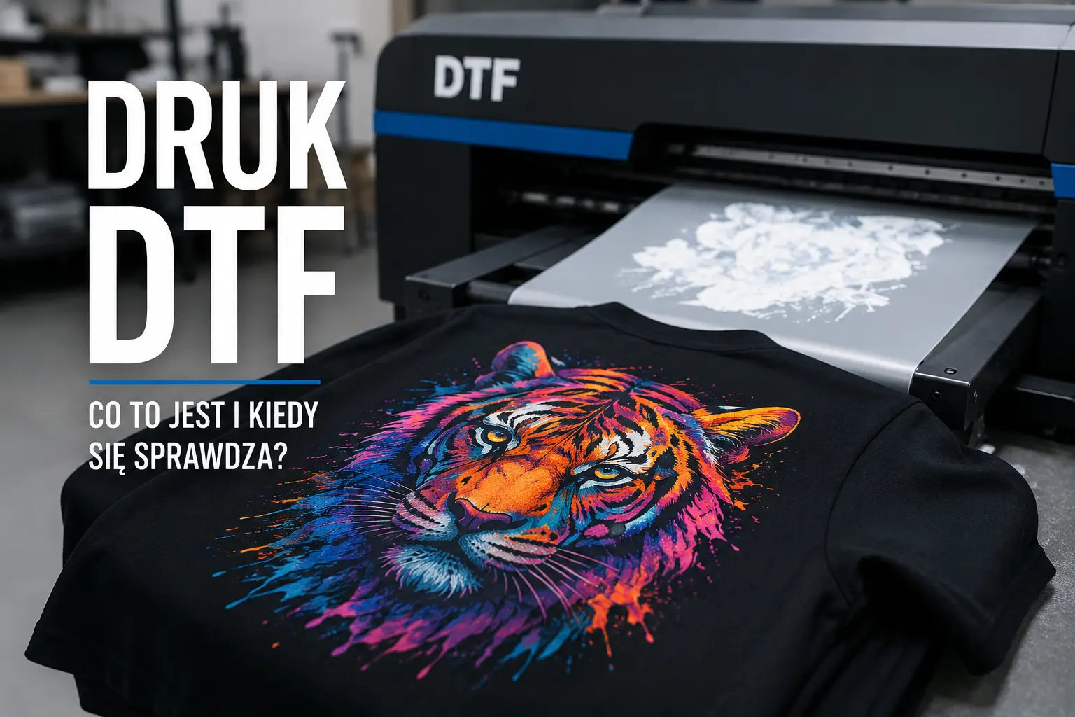 Druk DTF – co to jest i kiedy się sprawdza?